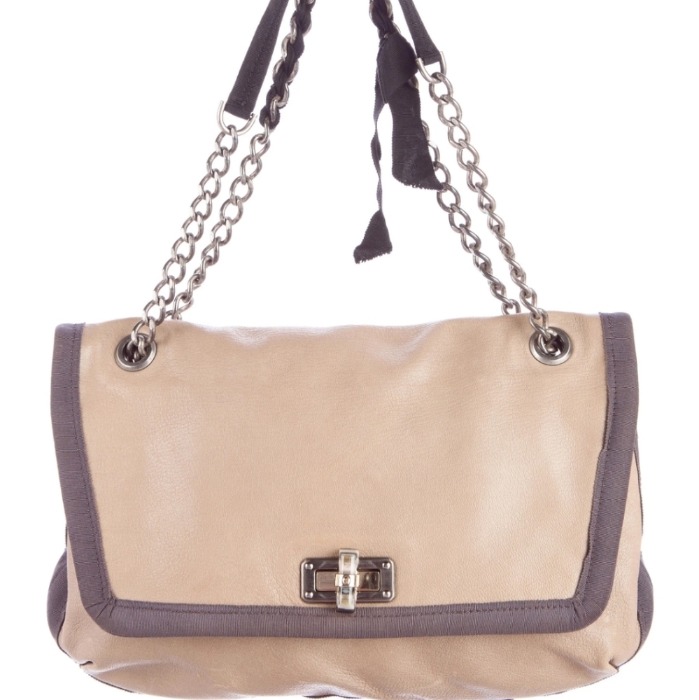 Lanvin leather happy bag